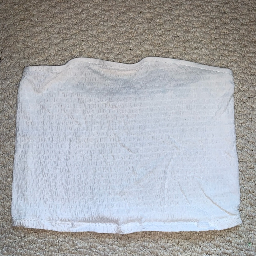 American Eagle White Tube Top